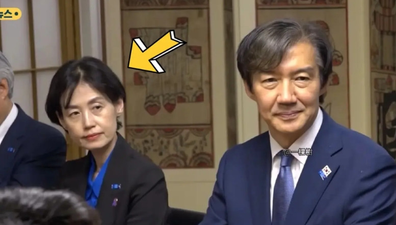 全韩最帅的政坛之星曹国快出狱了！韩国又多了一名可以看的人，曹国身边不缺女人，跟在