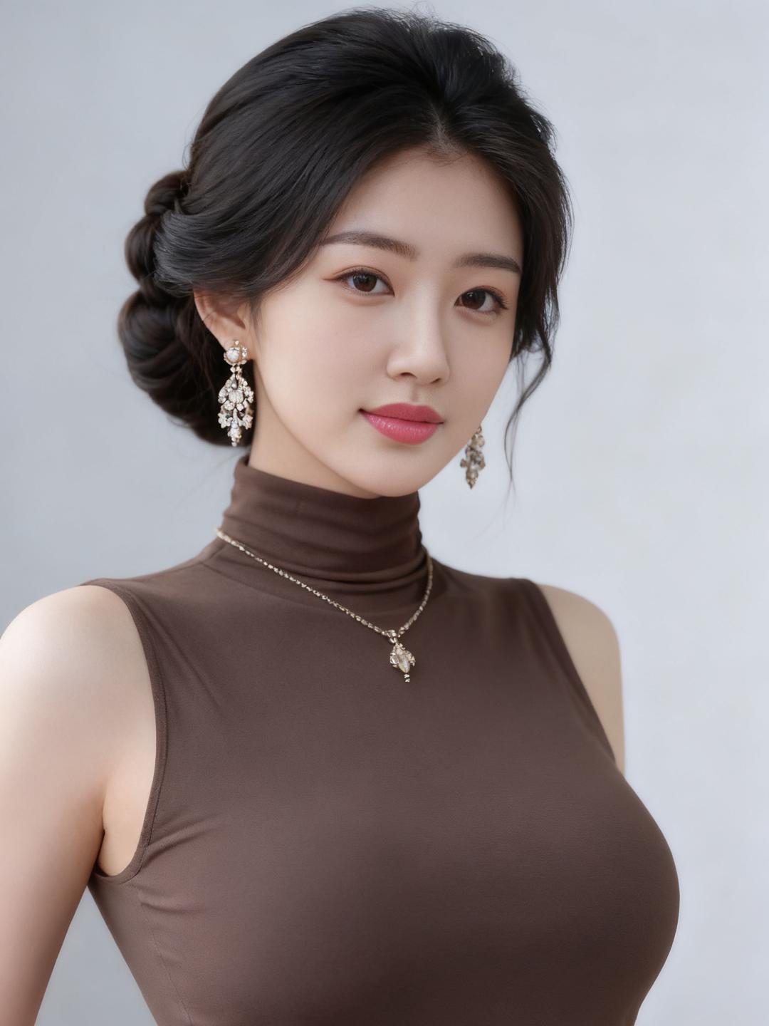 枝枝翠竹傲寒霜