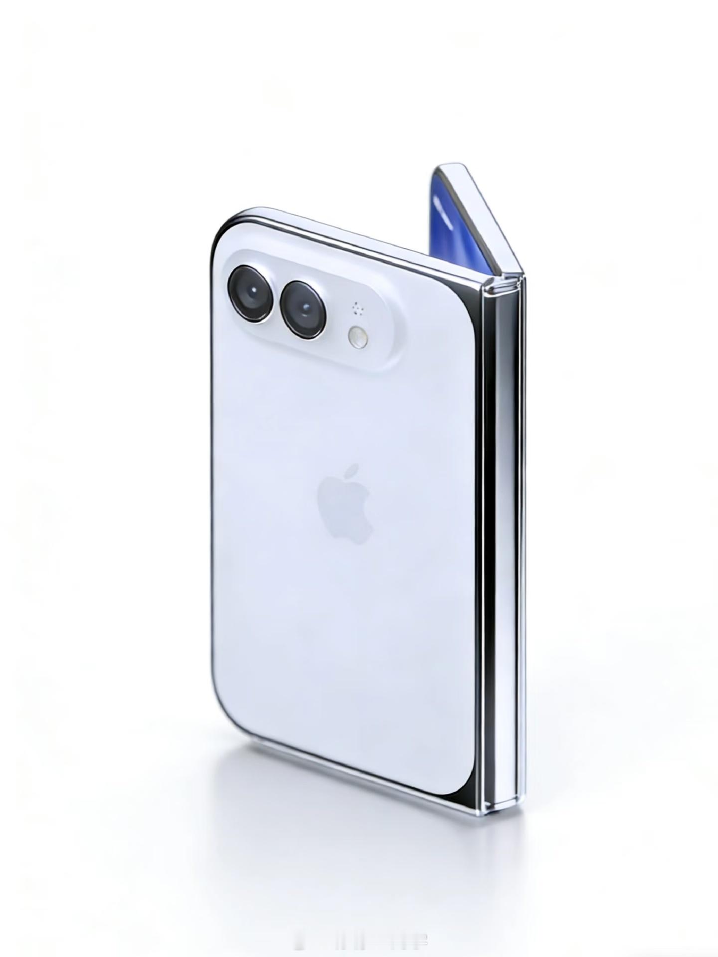 史上最贵iPhone要来了看样子苹果的折叠屏是真的要来了不知道背面用Air的设计