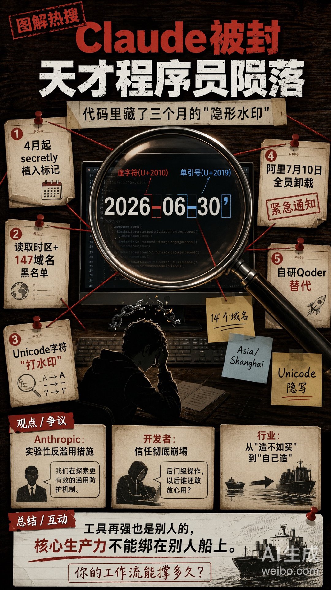 天才程序员陨落 Code出现大面积封号风波，在国内开发者圈引发巨大震动...