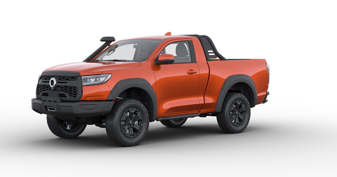 长城赛级皮卡V6火炮正式上市，官方指导价为22.98万元，有以下亮点：1、在标