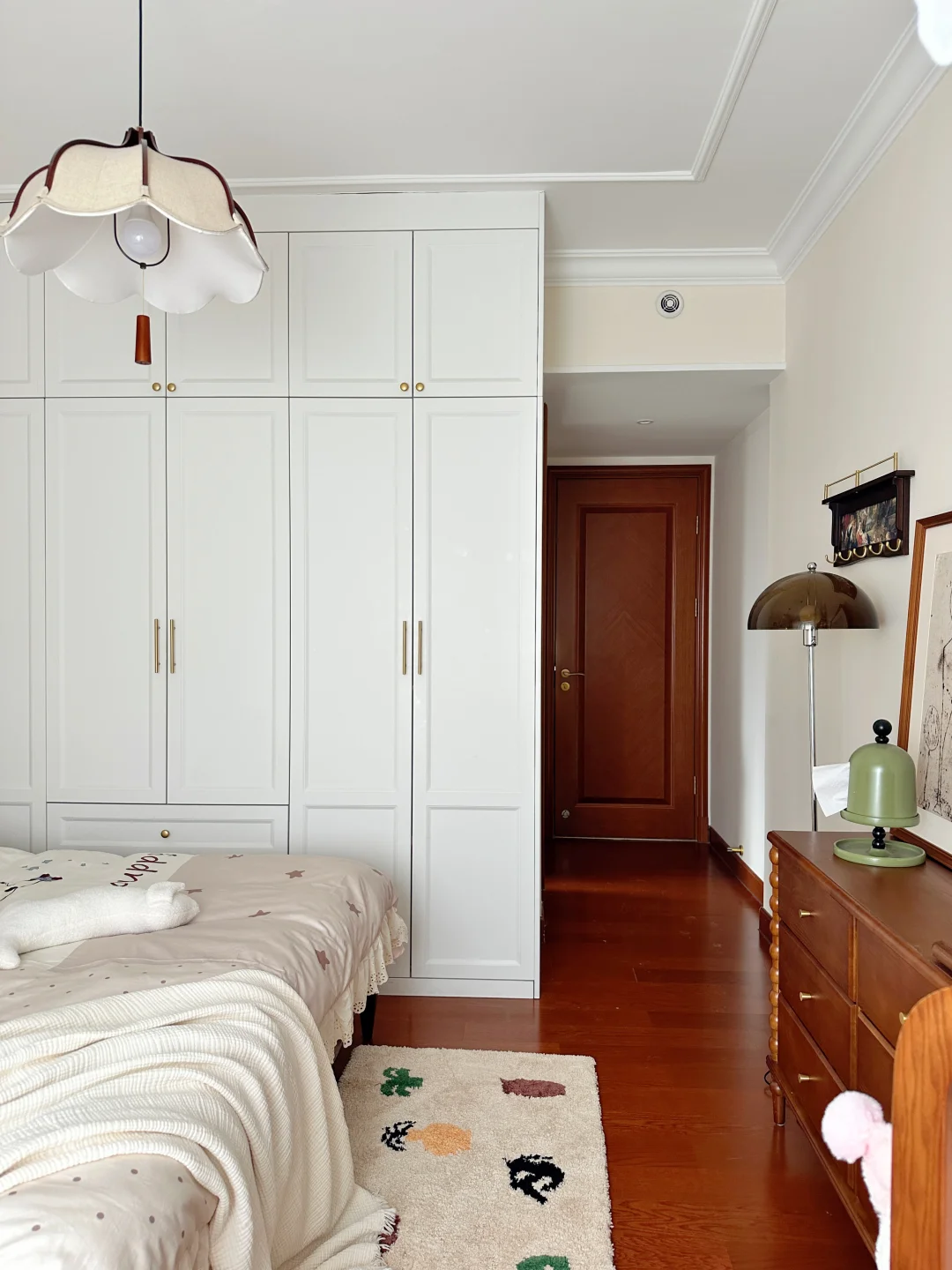 恒大不拆不砸，软装布置的小卧室太好看了🌷