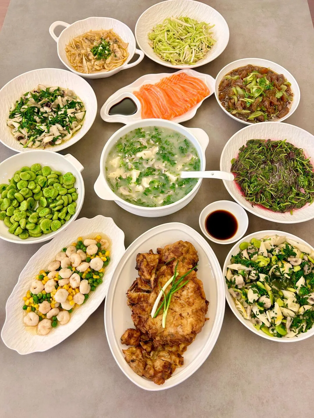 儿子今天说要带女朋友回家，这桌饭菜怎么样？