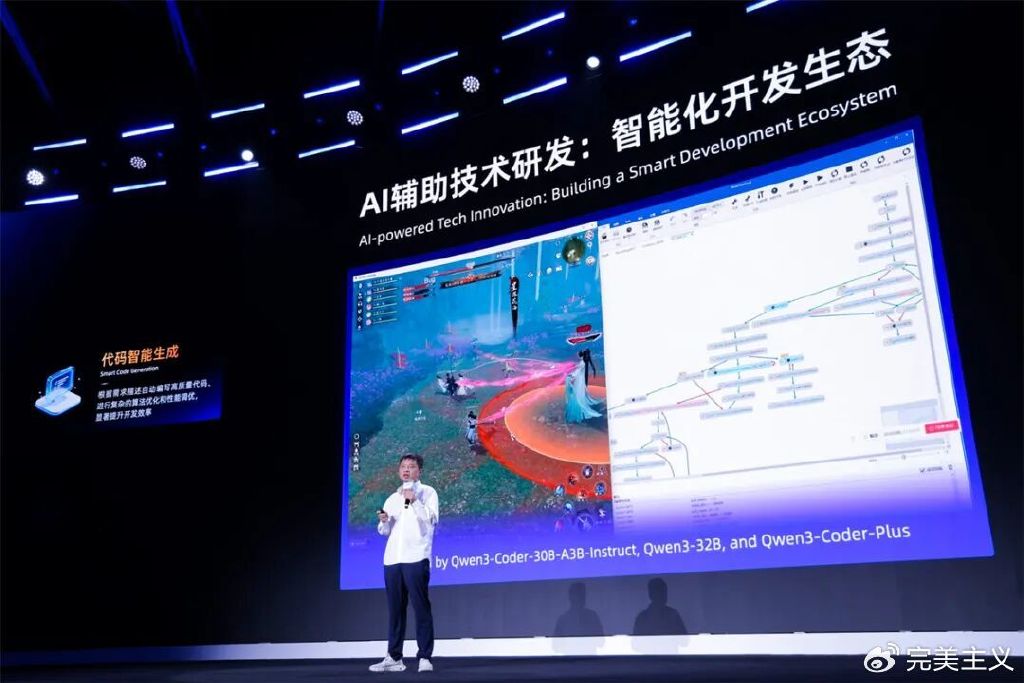 网易已接入通义千问, 游戏开发提效50%