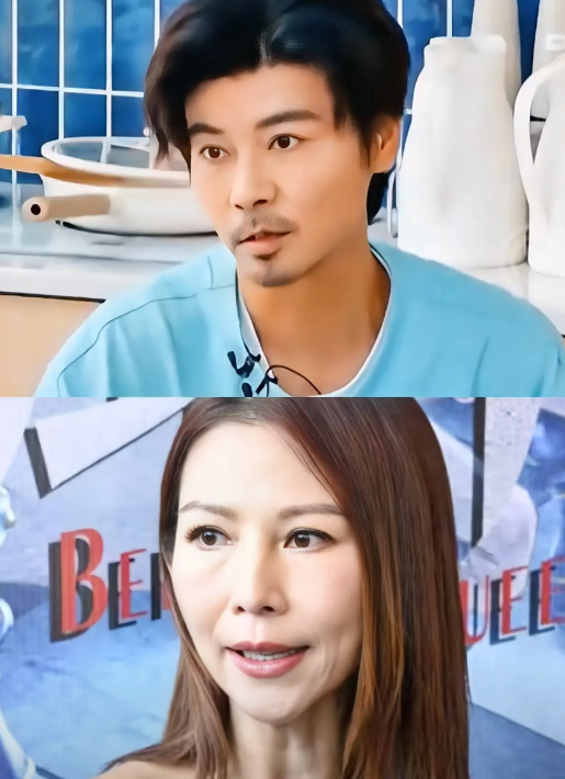 张晋估计后悔太晚结婚了，当初他和蔡少芬谈了5年，要不是蔡少芬拦住他问，到底