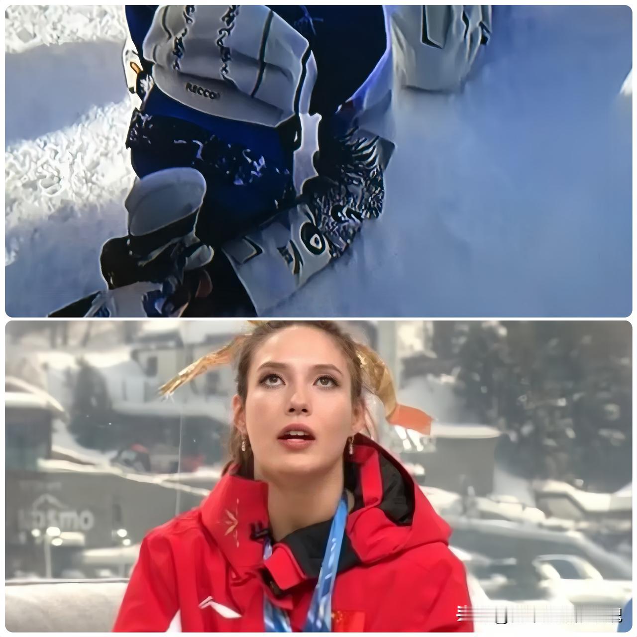 谷爱凌夺冠跪地大哭！金牌背后的思念，看一次破防一次谷爱凌夺冠后跪地落泪的