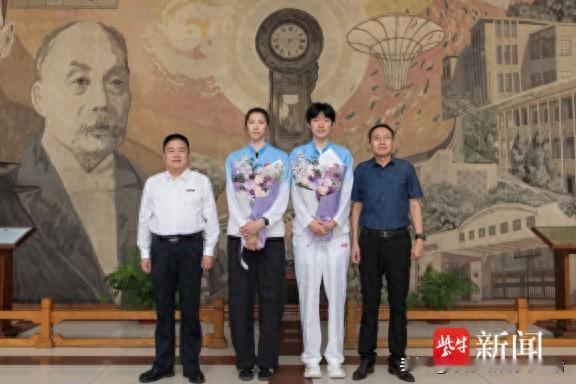 随着中国女排在名古屋亚运会夺冠，江苏南通中学一时名声大噪：不仅中国女排亚运会夺冠
