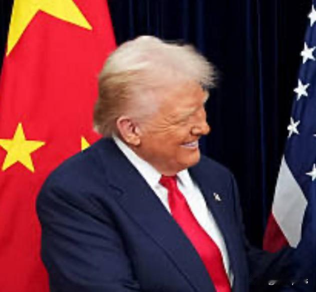 特朗普面对中日韩时候不同的表现，说明中日韩的地位不同。面对中国，特朗普满脸堆笑，