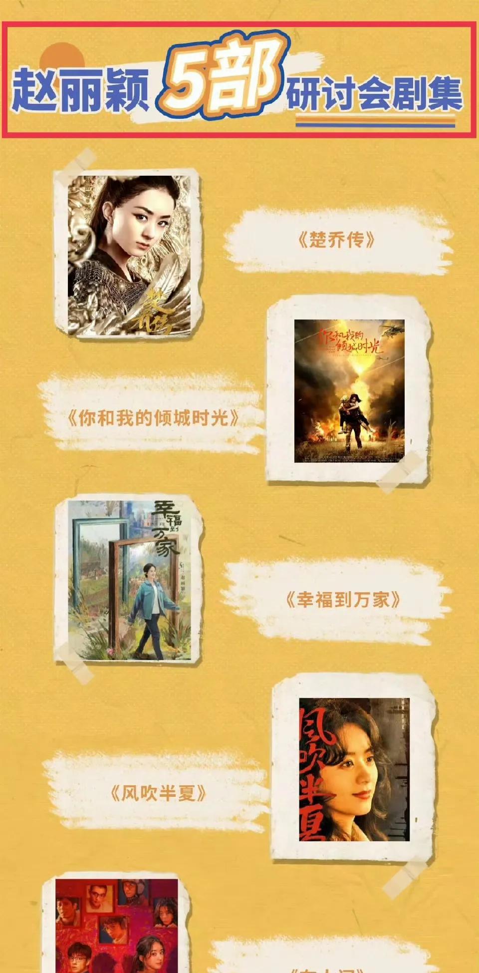 哇塞赵丽颖一共有五部剧都召开了研讨会诶！哈哈哈好惊喜，我们《在人间》今天在北京举