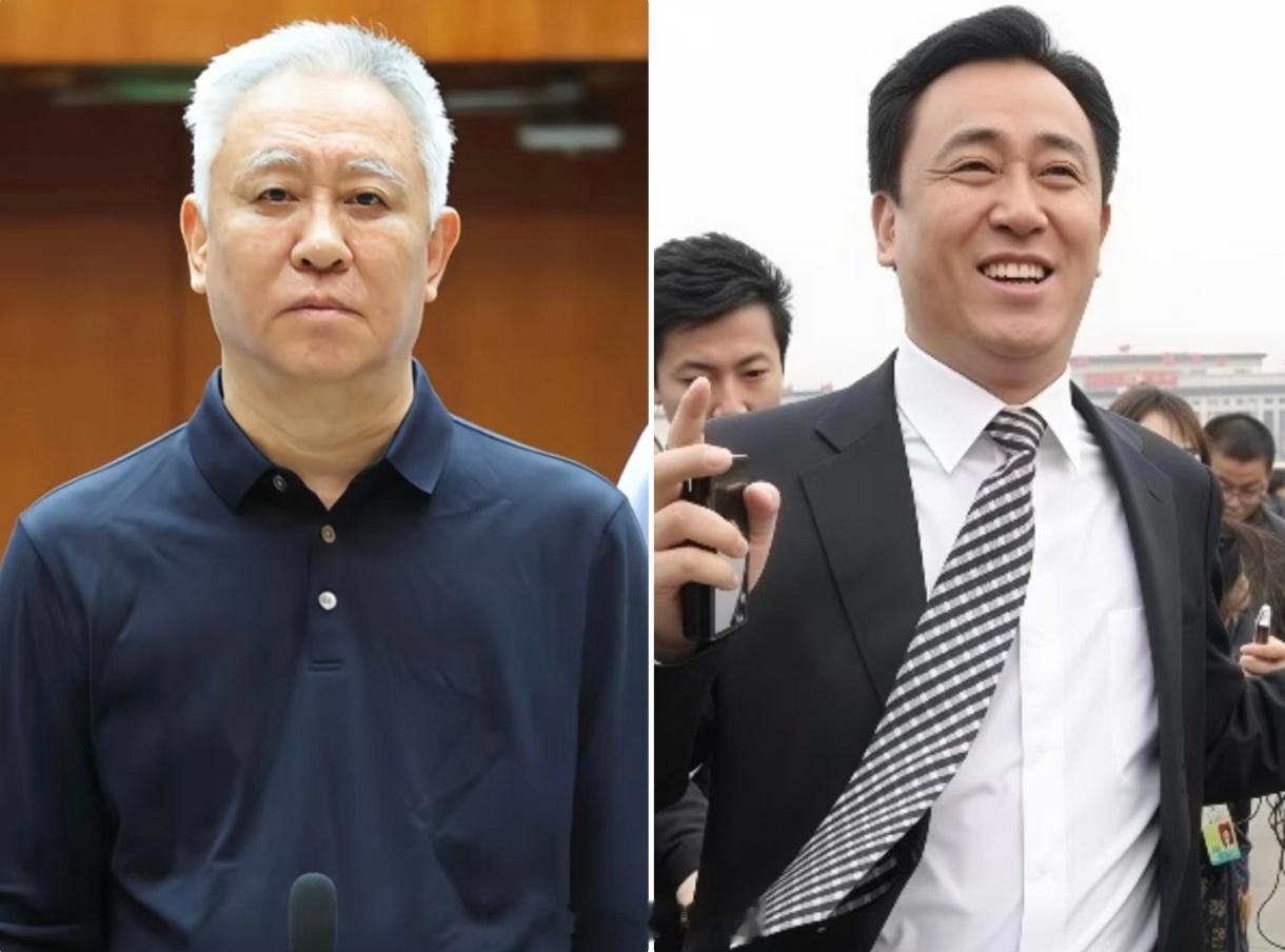 许家印满头白发人生啊，就像梦一场，前几年还风风光光的许家印，如今没了精气神，仿佛