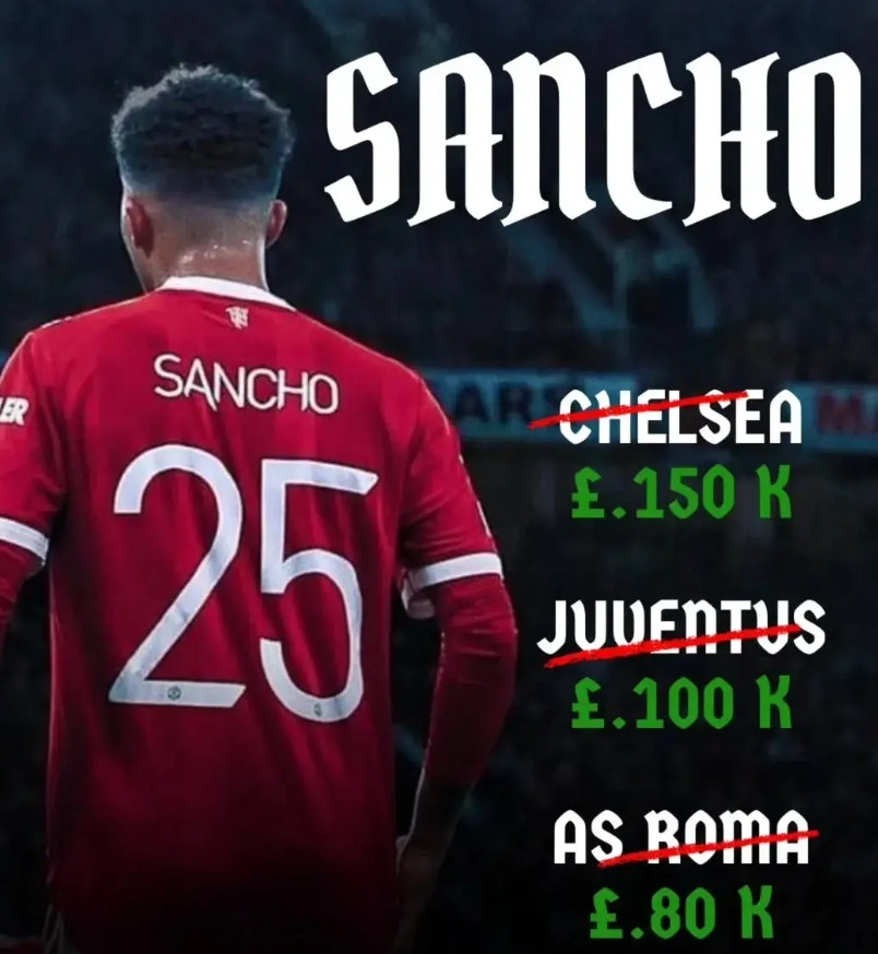 <em>桑乔</em>是一个什么样的球员？曼联边锋<em>杰登</em>·<em>桑乔</em>再一次拒绝转会报价，这已经是他第四