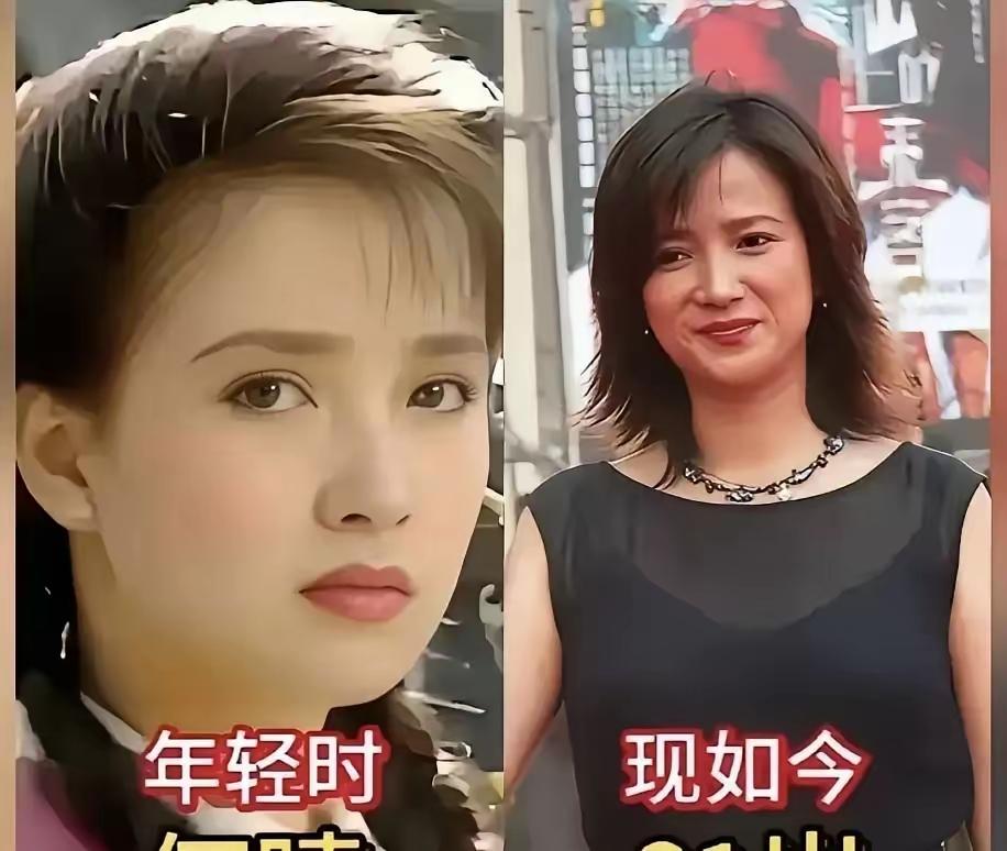 相比而言，只有何晴、陈德容还有林心如，似乎驻颜有术，保持的状态还不错。其他女明星