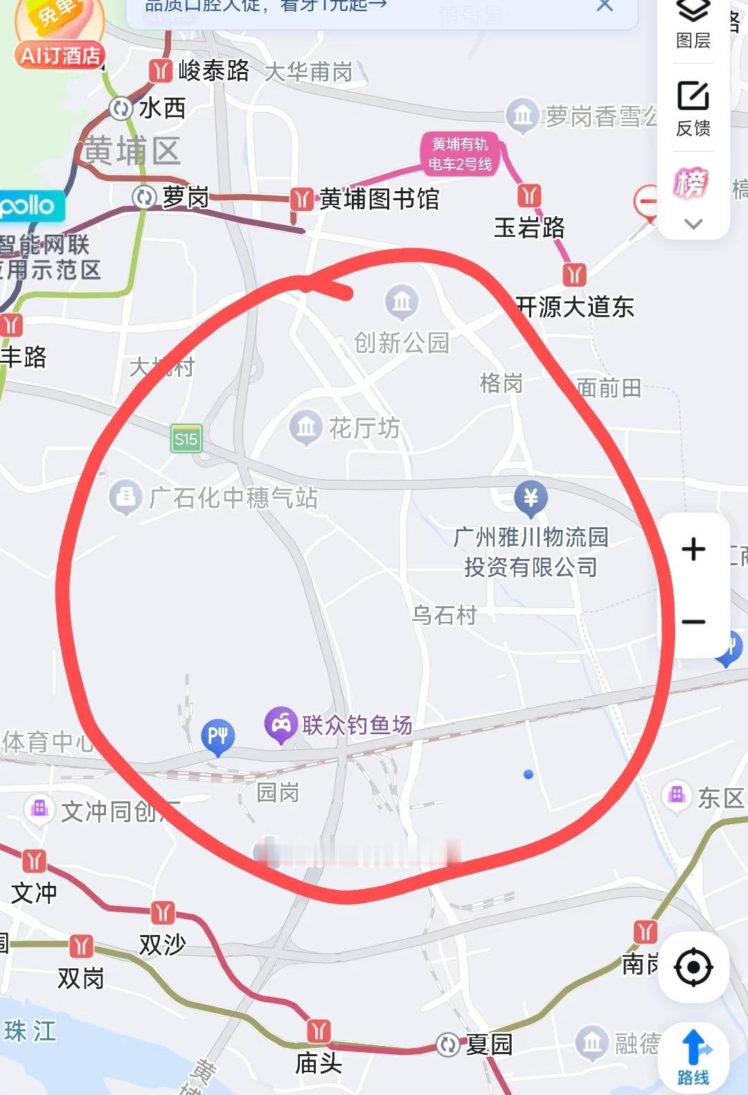 广州地铁四期规划最终还是抛弃了黄埔听说四期规划黄埔只有一个站，这片空白区域盼地