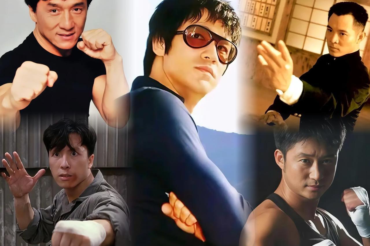 华语影坛五位自成一派的功夫巨星，一起来看看他们独步影坛的个人标签：1，李小龙：