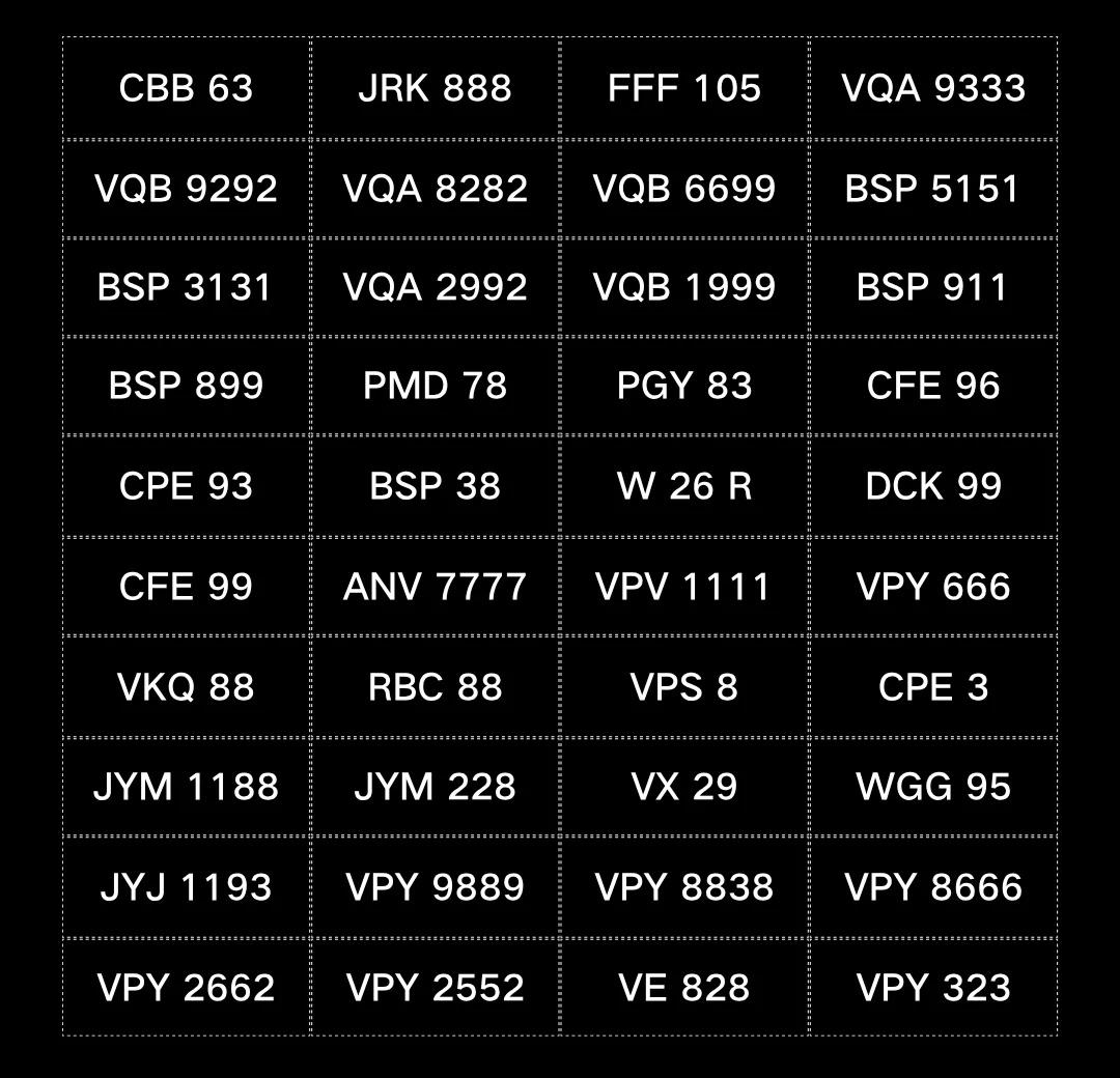 🇲🇾🚗牌车牌车牌选号马来西亚马来西亚车牌fypjpjjpje