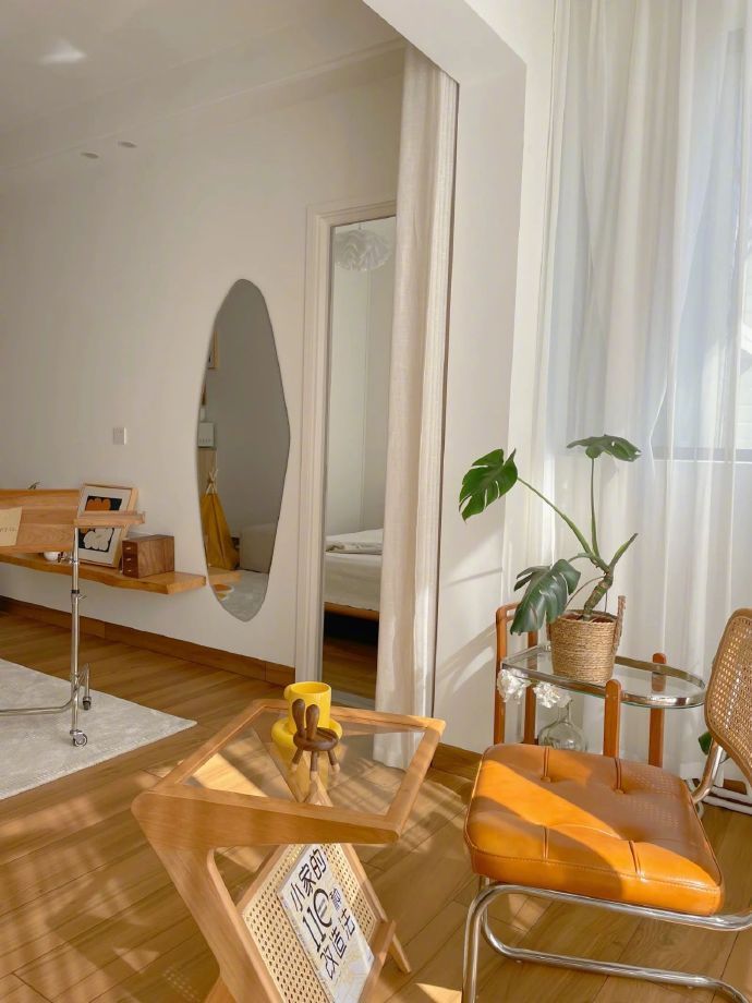 套内58m²的小房子，从城中村风格改造成现在的日式风