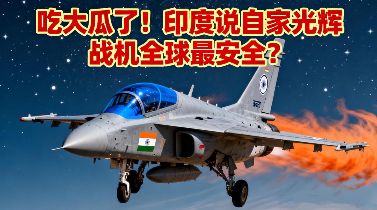 笑不活了！今天一起吃个大瓜，印度说自家光辉战机全球最安全，我懵逼了，军工圈今天这