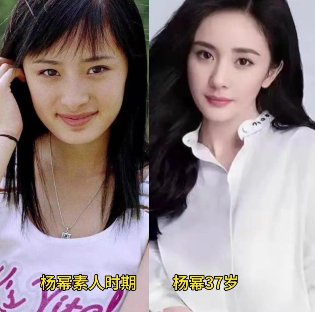 杨幂、赵丽颖、杨颖、刘诗诗、张天爱、张雨绮六女明星成名前Vs成名后PK