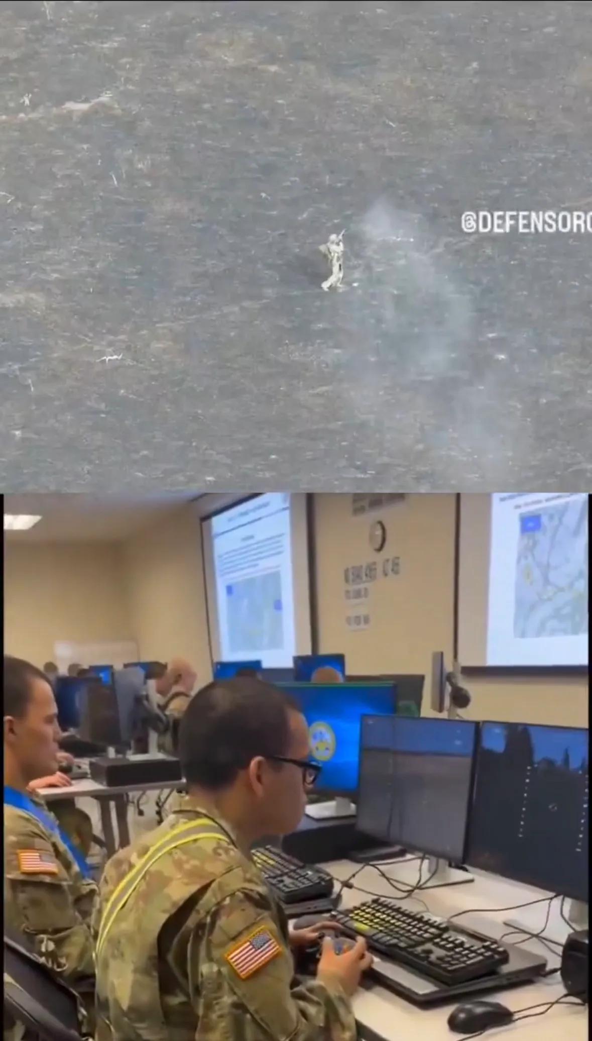 这个士兵也许年轻强壮，军事素质过硬，奔跑躲闪射击样样行，但就是被在空调房里玩游戏