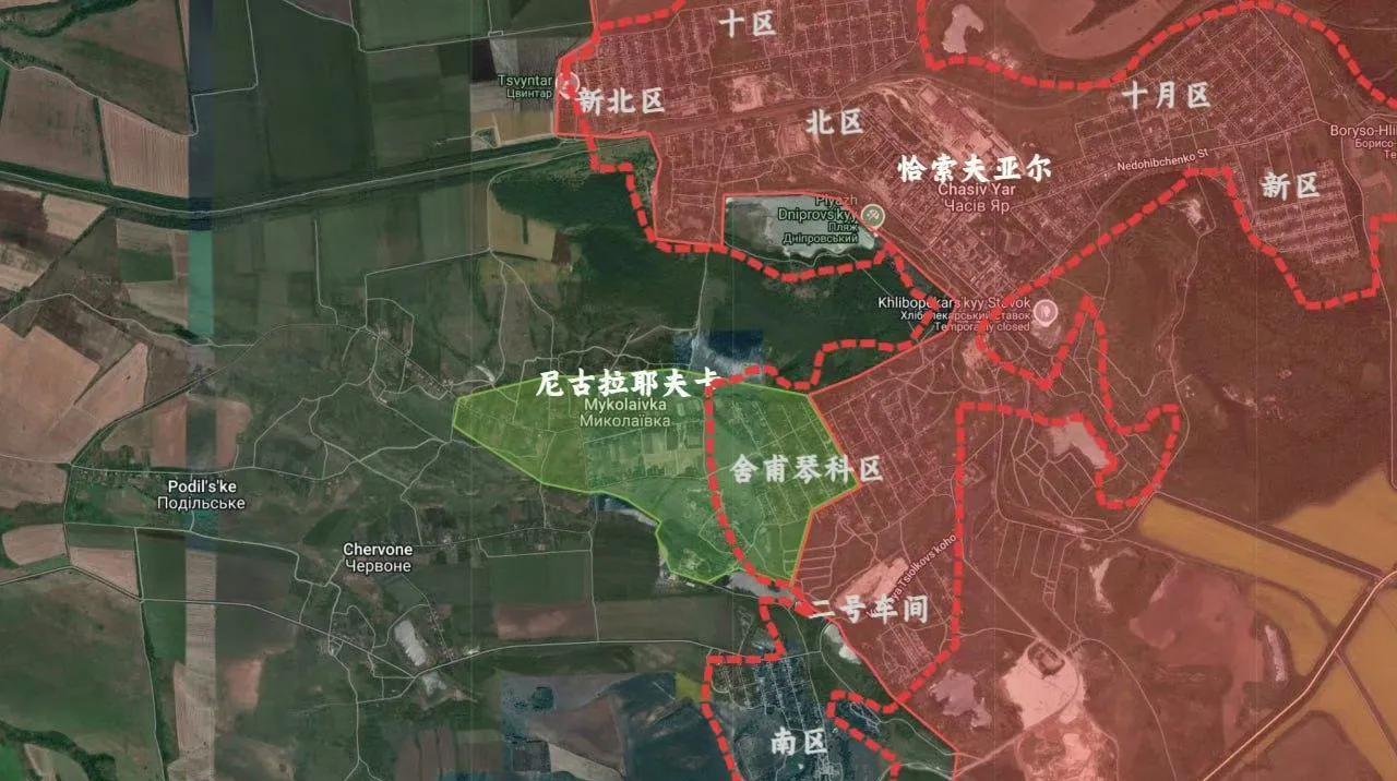 俄军解放尼古拉耶夫卡！冲出恰索夫亚尔！7月3日，俄军冲出了恰索夫亚尔的舍甫琴科