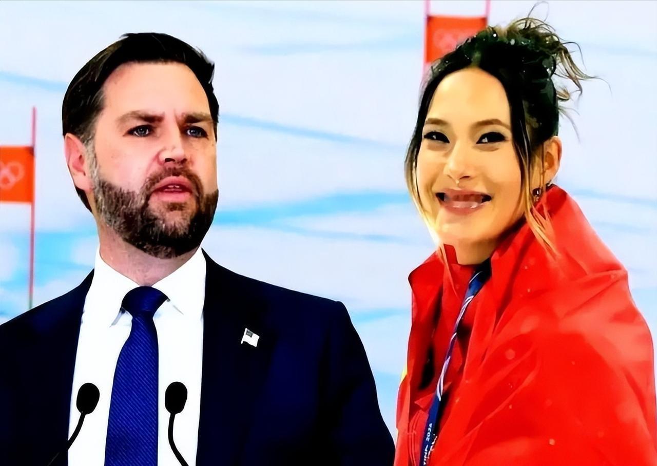 谷爱凌与万斯扛上了！“在美国长大，就该代表美国比赛？”，万斯这话刚落地，谷爱凌