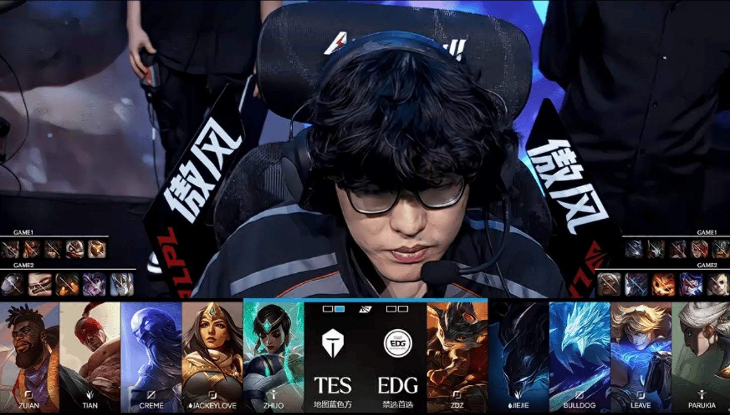 TES 2-0 EDG: 无双斧陀千军辟易, TES直落两局横扫EDG