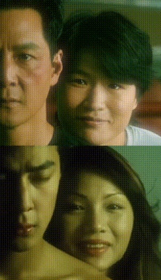“吴彦祖你要是被绑架了就眨眨眼，吴彦祖也是好起来了，都把张伟丽请来了。”