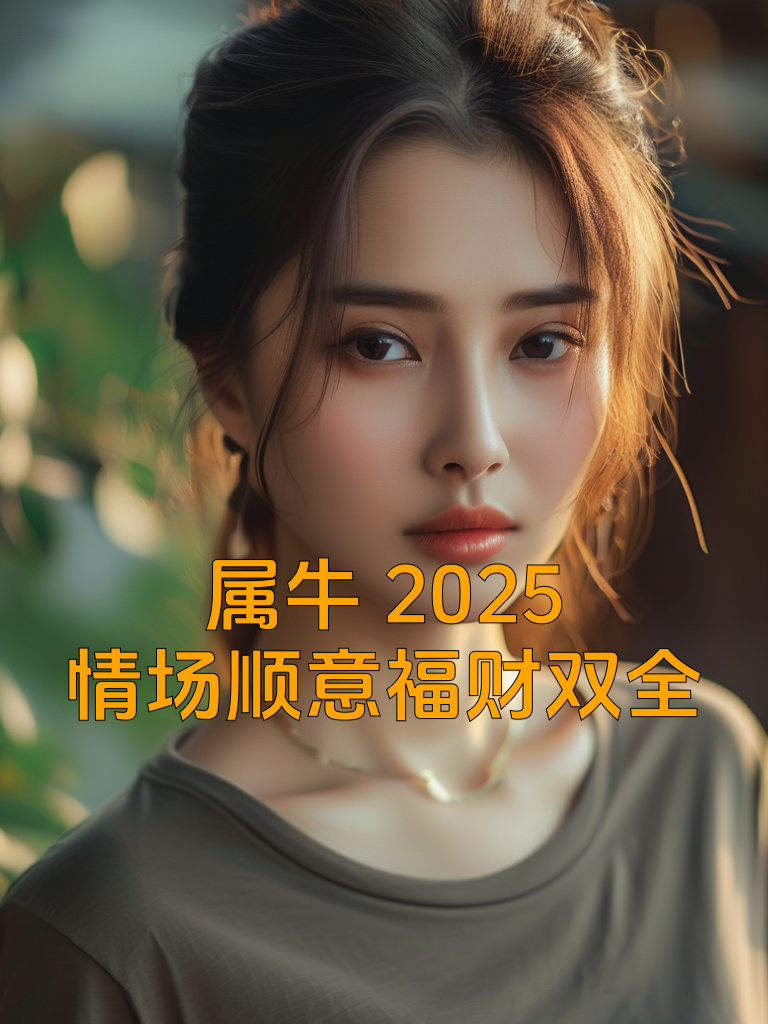 属牛2025：情场顺意福财双全