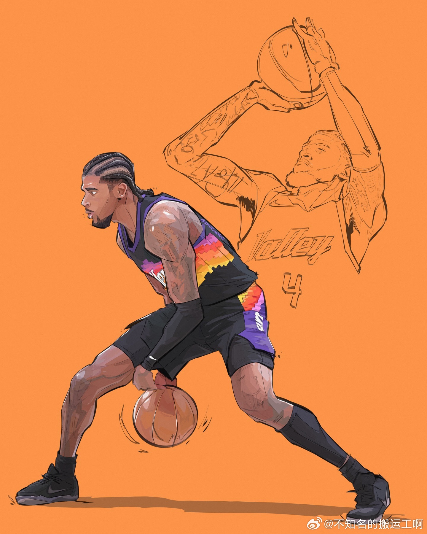 菲尼克斯太阳杰伦·格林过去12场比赛数据：-场均23.9分-4.6个篮板-3