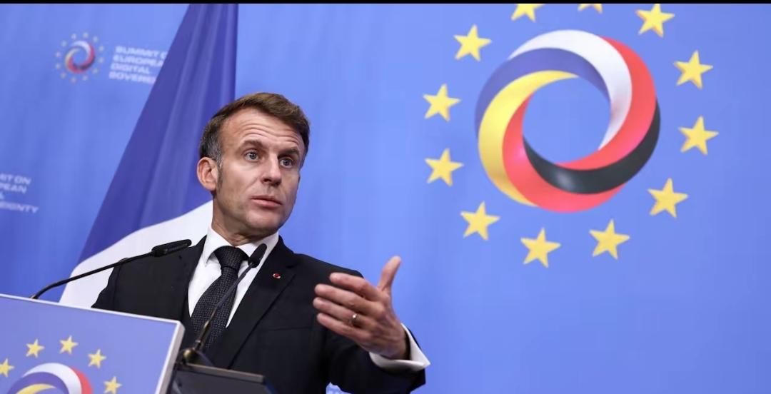 法国总统马克龙12月3号到5号要来中国。这次他准备谈四个重点：一是邀请中国参加明