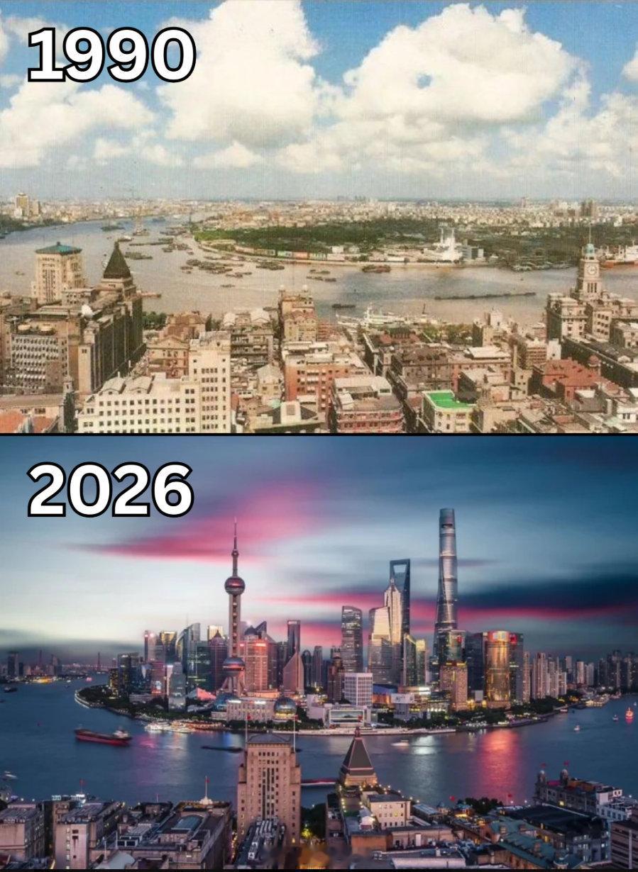36年的巨变，沧海桑田！