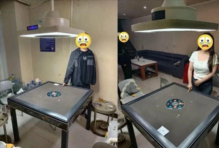 “女人狠起来连自己都坑”！贵州惠水一名女子在麻将馆和三个陌生男人凑局打牌，打着打