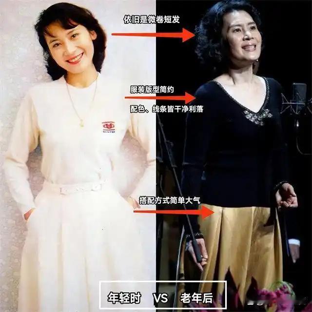 67岁肖雄状态太让人惊喜！常年穿裙、留着温柔卷发，上了年纪照样优雅又显气质
