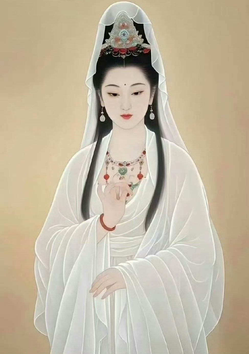 突然刷到菩萨的，绝对不是巧合，​你肯定马上就要有大好运发生了！留下一句“好运连连