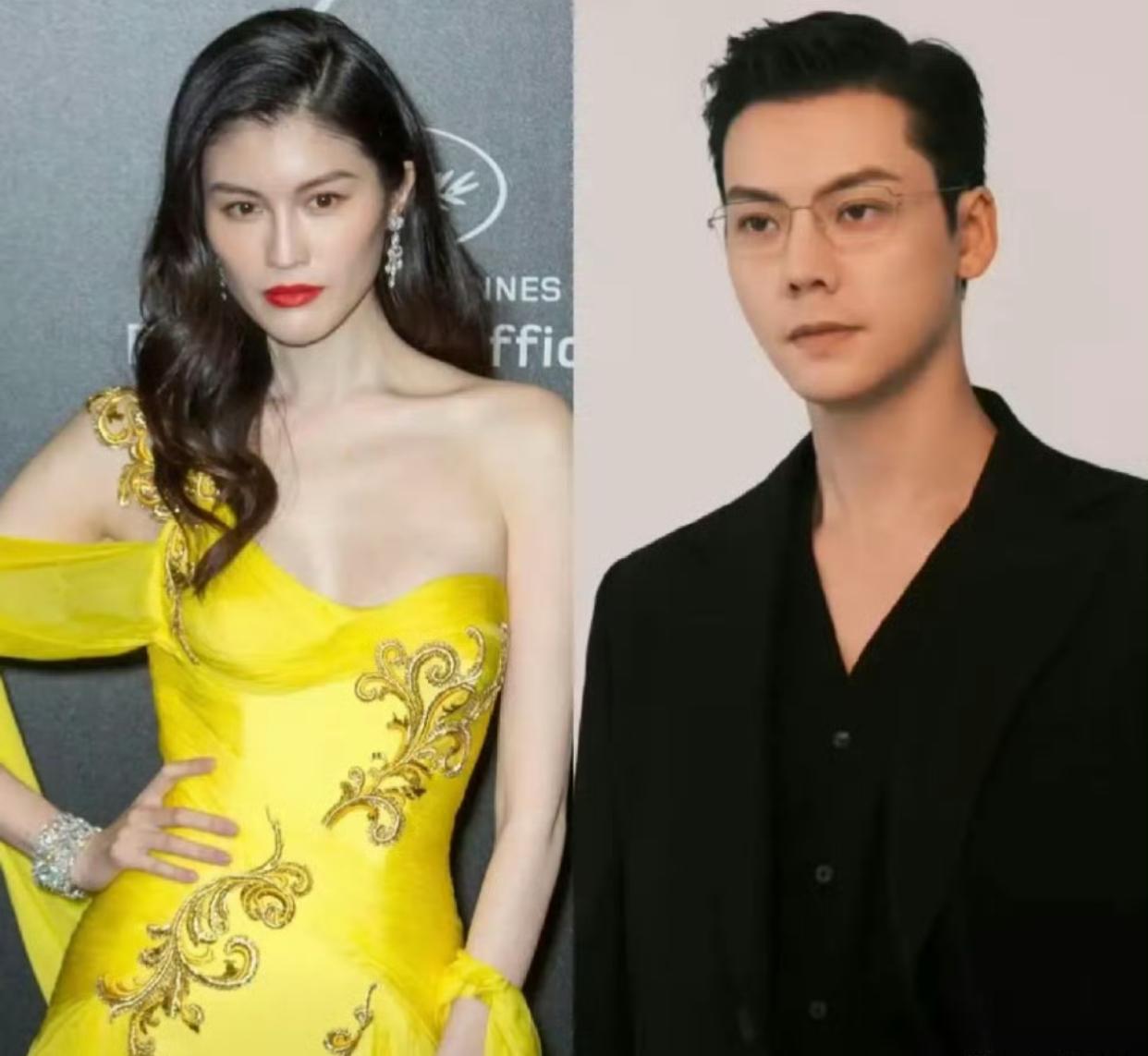 男明星和女超模，人真的不能貌相看着陈伟霆风流大少的模样，实际是个传统保守的男