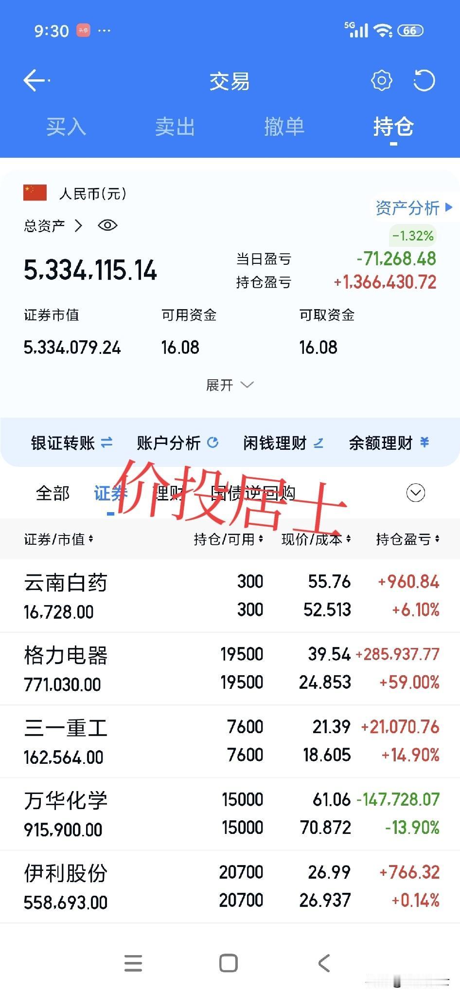 牛市的结束往往就是从大多数人不相信会下跌开始，熊市的结束往往就是从大多数人不相信