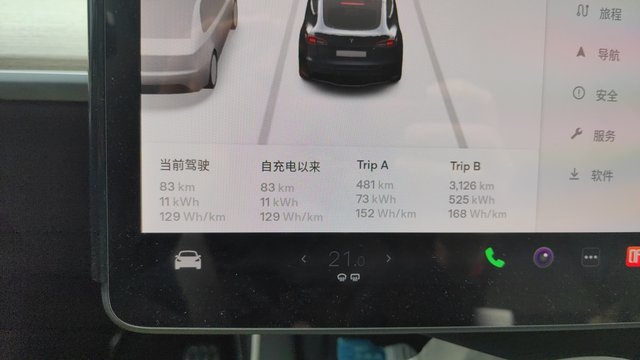 百公里能耗1可能吗开了3000km感觉刚刚解锁了特斯拉，之前市区跑基本在18-