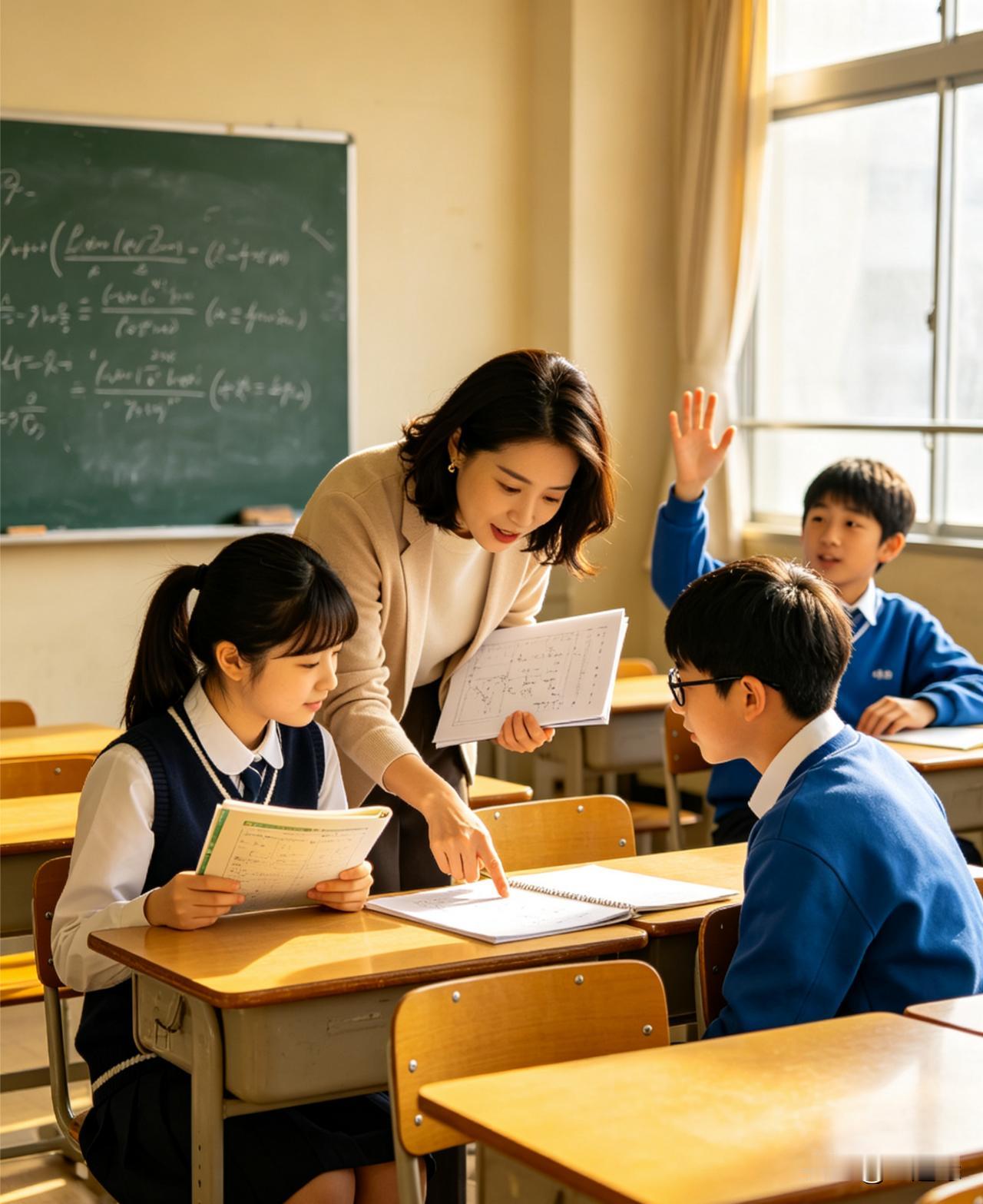 1.拔高“底部”：普通学生拿回了被偷走的资源过去，学校往往把最优秀的师资、最