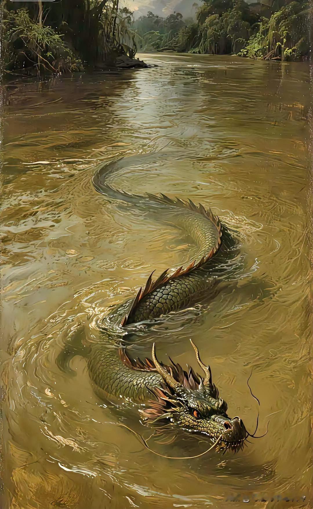 真龙现世，祥瑞启富在悠悠华夏历史长河中，龙，向来是神秘而尊贵的象征，被视作祥