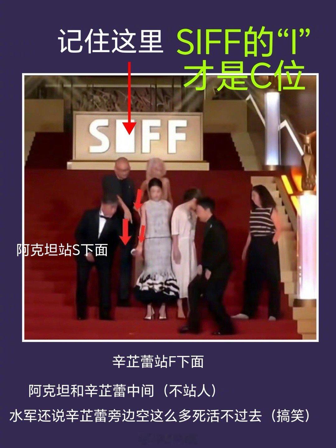 说一下上影节的C位，你们仔细看，就会发现，大写加粗的“I”字母下面对应的位置才是