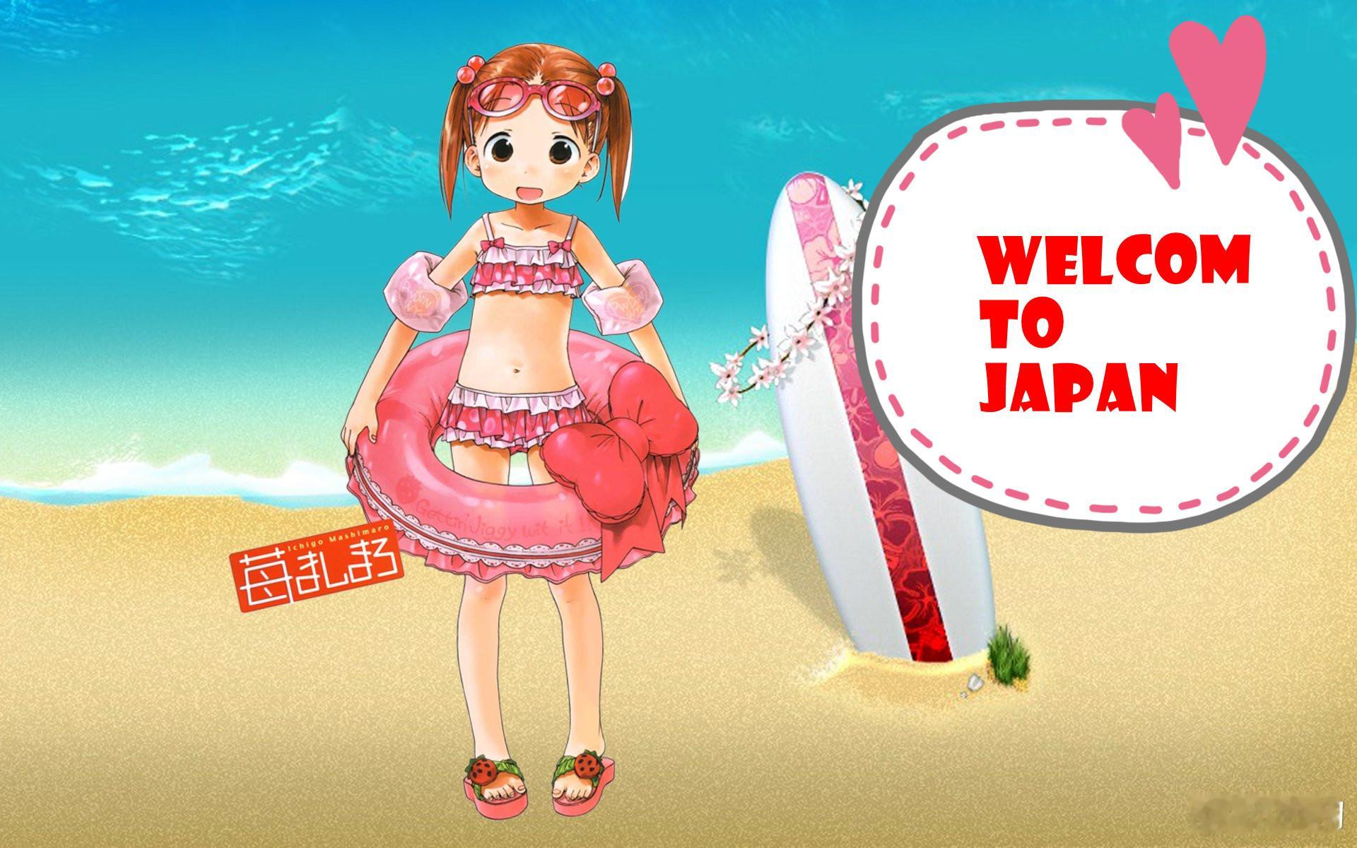 日本想让你看到的日本人VS真实的日本人【图一来自日本秋叶原的宣传画，图二来自