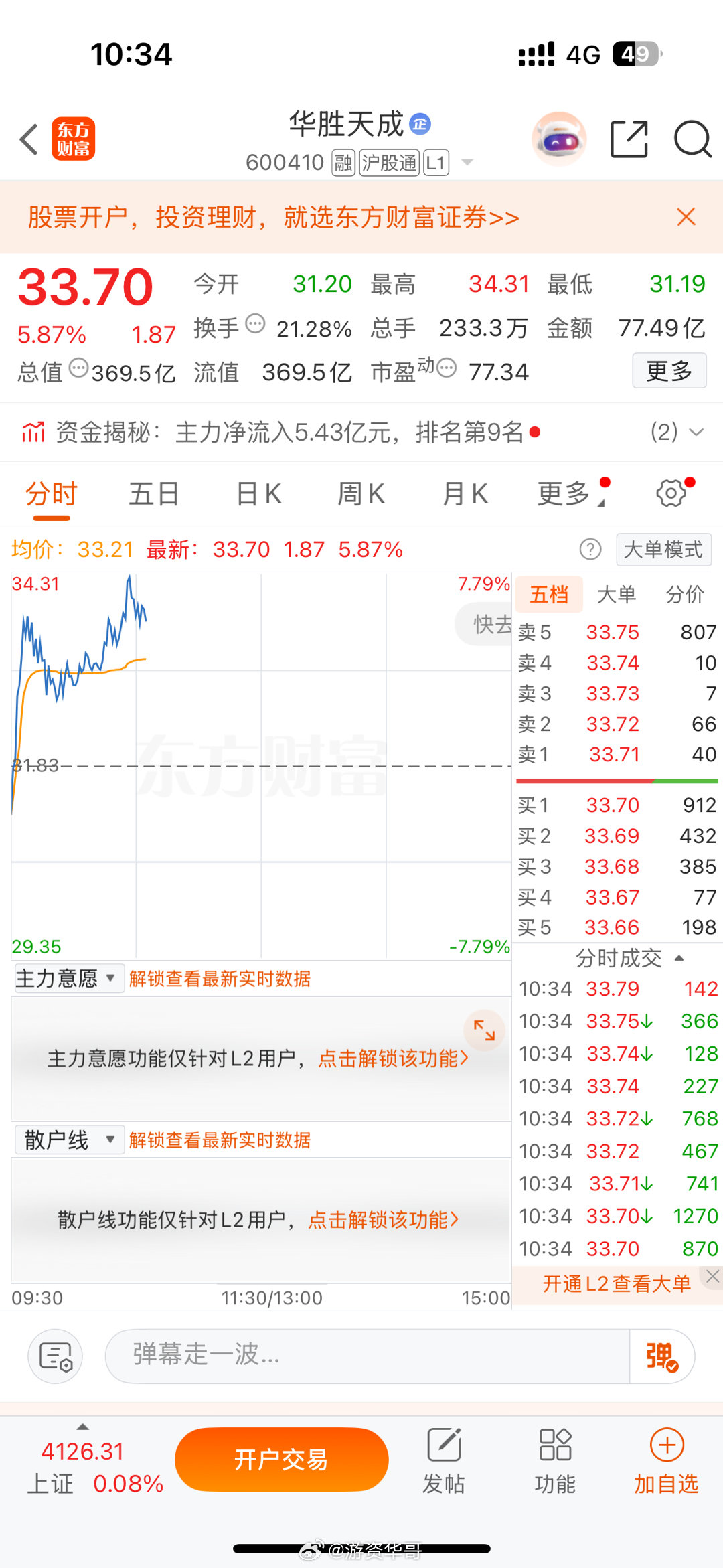 华胜天成600410是华为昇腾智算核心总包商，主营AI算力、信创与云计算，受益东