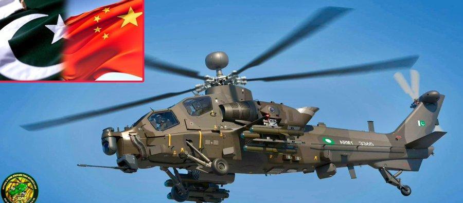 据外媒报道称，为了对抗印度陆军装备的阿帕奇，巴基斯坦陆军开始部署40架武直-10