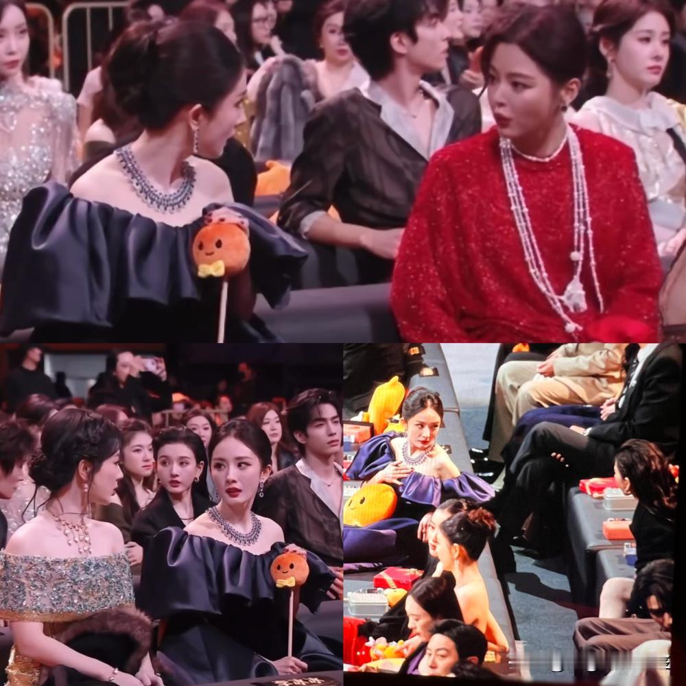 别信那些“姐妹情深”的通稿了。昨晚那张沙发，坐的不是人，是人精。一个名牌被“