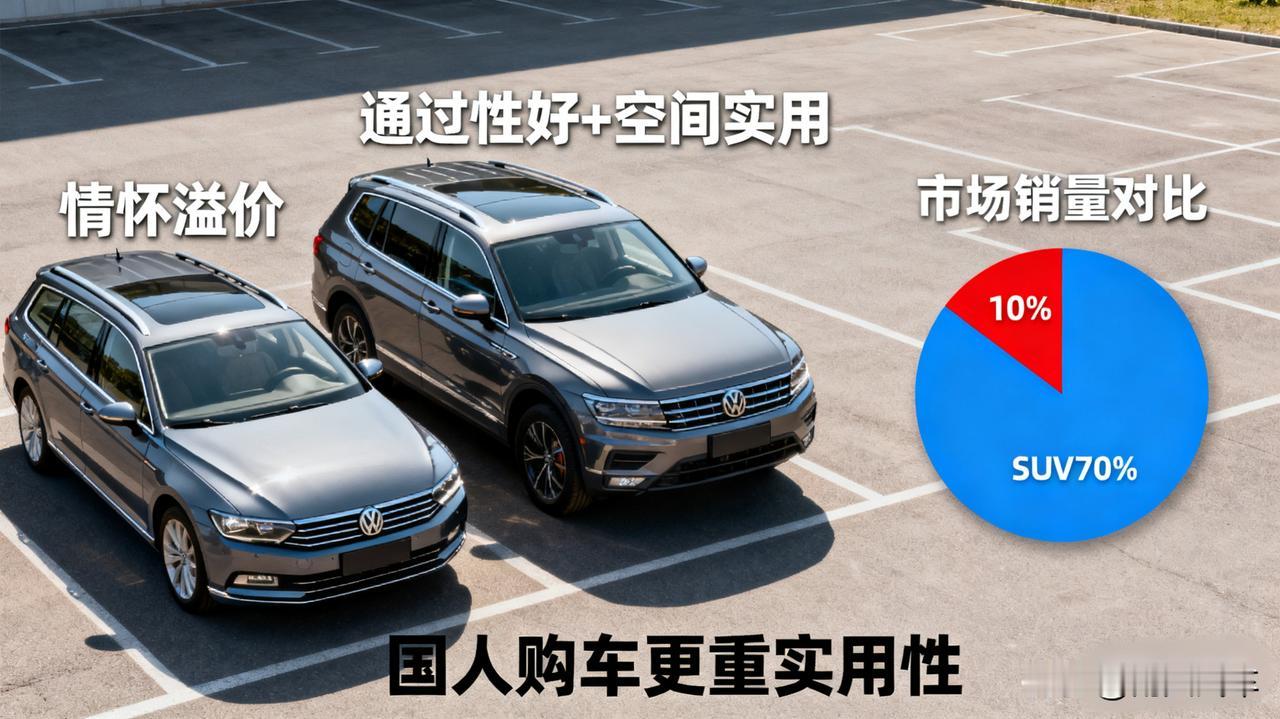 旅行车(瓦罐)为啥火不起来?国人更喜欢同平台的SUV,通过性好,空间也不小。