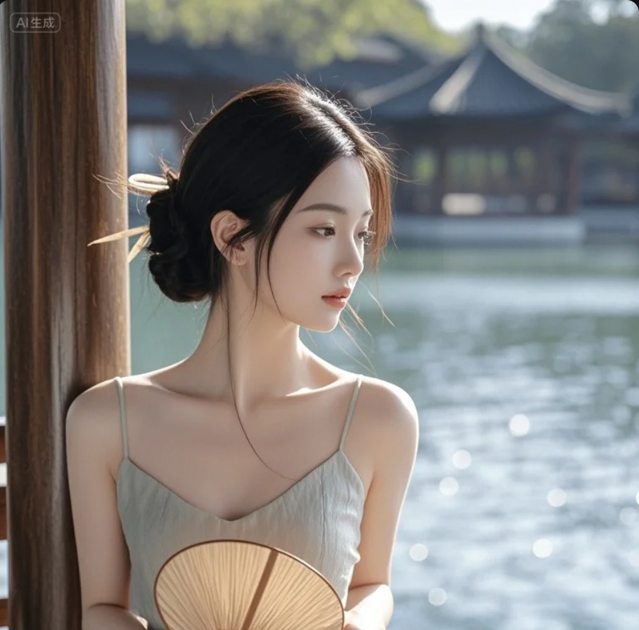 她不说话，却胜过千言万语