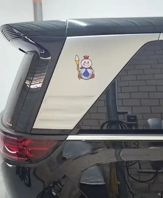 没想到你是这样的雪王腾势icon车标竟和雪王融合得这么妙！没想到你是这样的雪王，