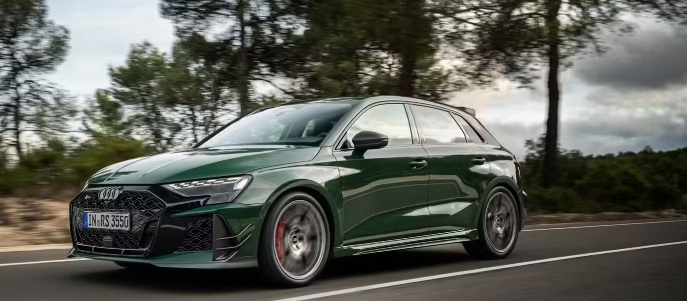 奥迪RS3特别版车型——CompetitionLimited为纪念五缸发动机