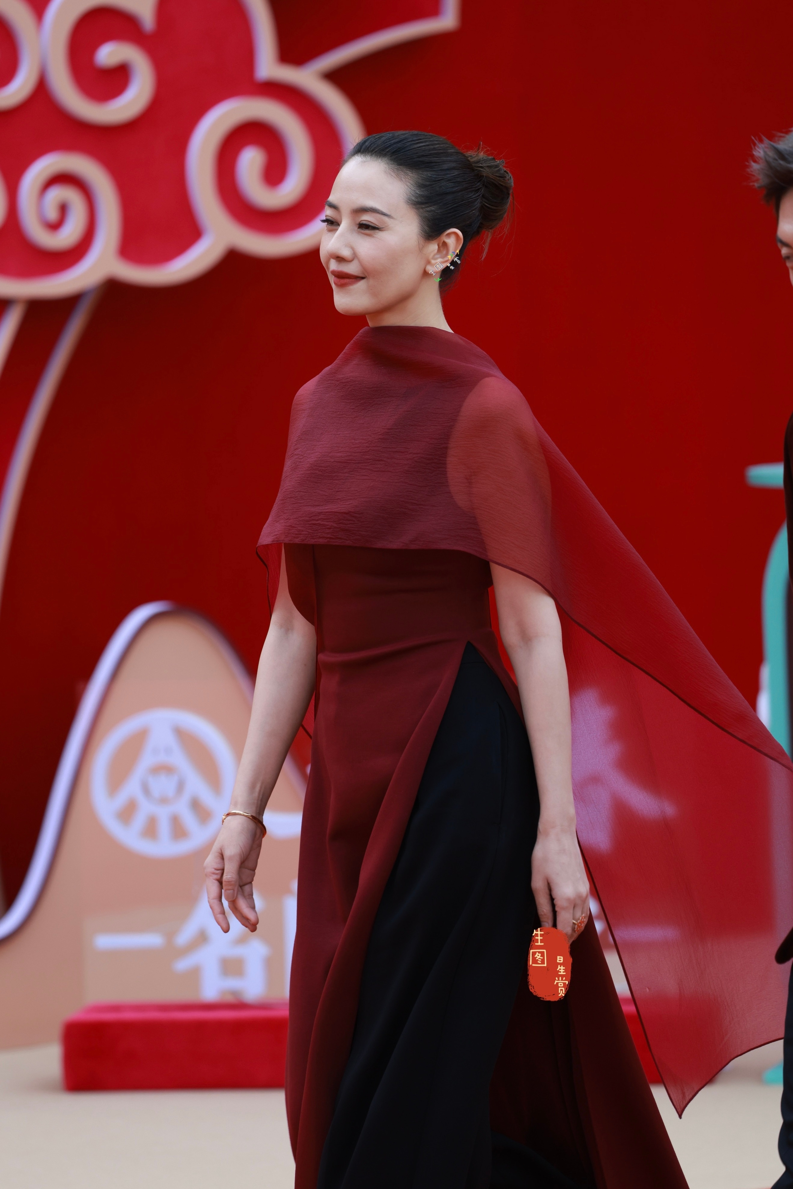 高圆圆CMG电视剧盛典红毯生图有种国泰民安的大美❤️❤️cmg第四届中国电视剧年