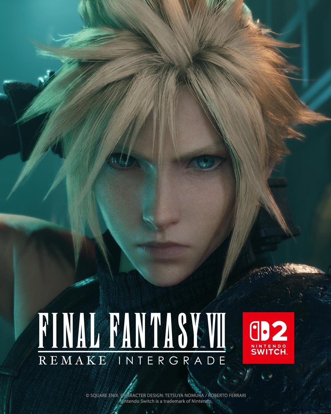 【《最终幻想7重制版》官方确认：NS2版将以30帧稳定运行】《最终幻想7重制版